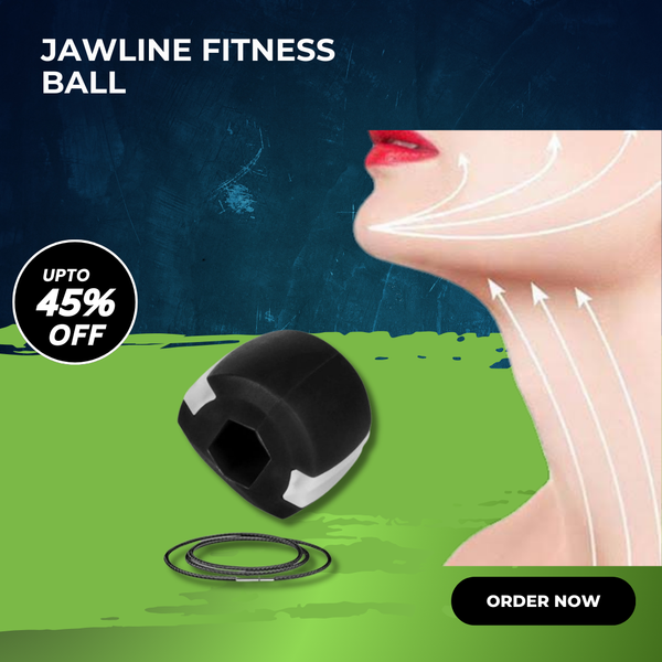 1 piece Jawline Fitness Ball,Double Chin Reducer For Men and Women Facial Muscle Exercise 1pc