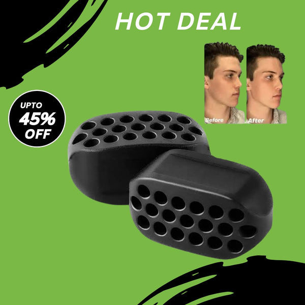 Jawline shaper 2 pcs set for men and women for Perfect jawline