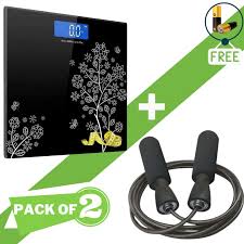 Digital weight machine and Jump Rope