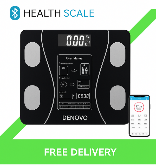Digital Bathroom Body Weight Scales , Smart Bluetooth USB Charging Scale for BMI and Weight Loss
